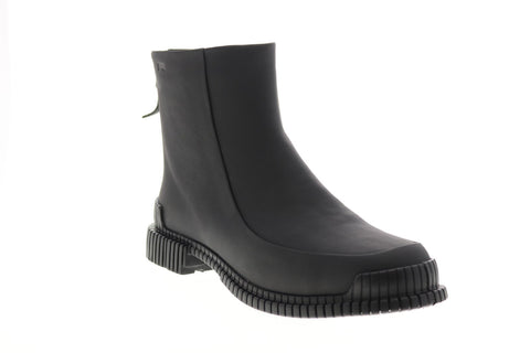 Camper Pix K400524-001 Womens Black Leather Zipper Casual Dress Boots