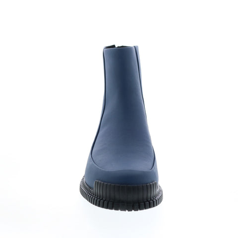 Camper Pix K400524-002 Womens Blue Leather Zipper Casual Dress Boots