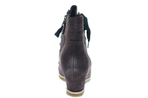 Earth Inc. Kalmar Womens Brown Suede Zipper Casual Dress Boots