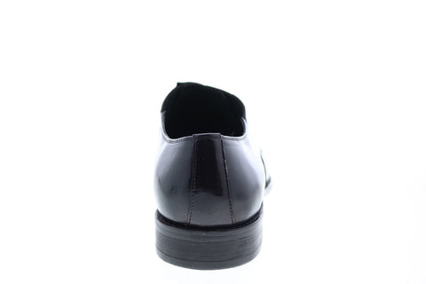 Carrucci KS479-609 Mens Blue Leather Casual Loafers & Slip Ons Shoes
