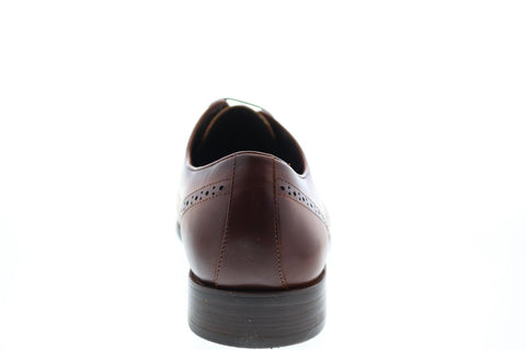 Carrucci KS886-15 Mens Brown Wingtip & Brogue Oxfords & Lace Ups Shoes