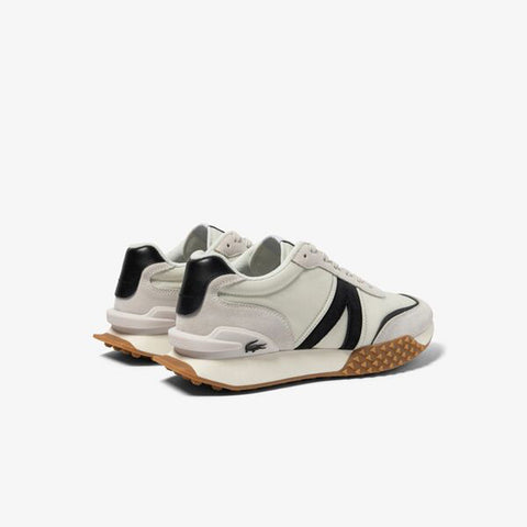 Lacoste L-Spin Deluxe 123 1 SMA Mens White Leather Lifestyle Sneakers Shoes