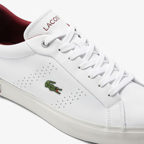 Lacoste Powercourt 2.0 123 1 SMA Mens White Lifestyle Sneakers Shoes