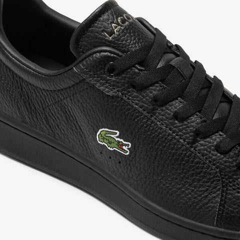 Lacoste Carnaby Pro 123 3 SMA Mens Black Leather Lifestyle Sneakers Shoes