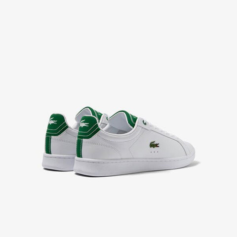 Lacoste Carnaby Pro 2231 SMA Mens White Leather Lifestyle Sneakers Sho ...