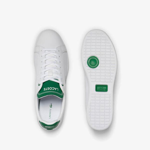 Lacoste Carnaby Pro 2231 SMA Mens White Leather Lifestyle Sneakers Sho ...