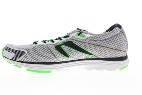 Newton AHA ll M004115 Mens Gray Mesh Athletic Lace Up Running Shoes 