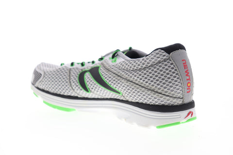 Newton AHA ll M004115 Mens Gray Mesh Athletic Lace Up Running Shoes 