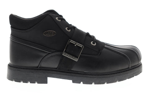 Lugz Avalanche Strap MAVALASV-001 Mens Black Leather Lace Up Casual Dr - Ruze Shoes Lugz Avalanche Strap MAVALASV-001 Mens Black Leather Lace Up Casual Dr - Ruze Shoes