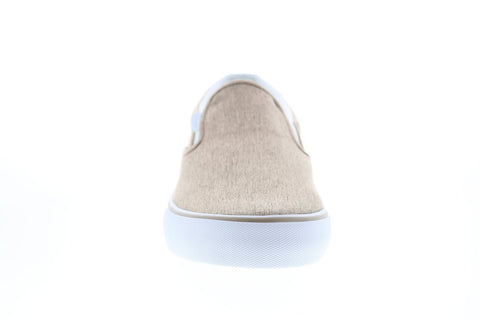 Lugz Bandit MBANDIC-2831 Mens Beige Canvas Slip On Lifestyle Sneakers Shoes