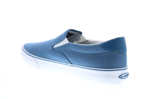 Lugz Bandit MBANDIC-4010 Mens Blue Canvas Lifestyle Sneakers Shoes