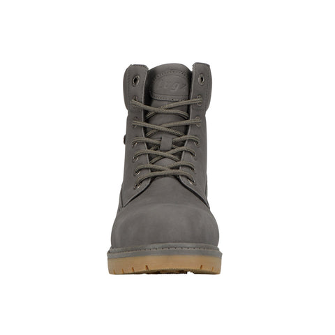 Lugz Brace HI MBRACHV-0823 Mens Gray Nubuck Lace Up Casual Dress Boots