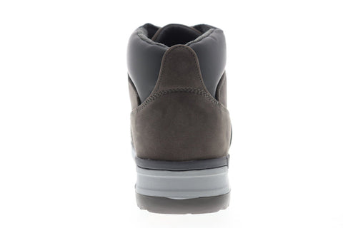 Lugz Breech MBREECK-0560 Mens Gray Nubuck Lace Up Casual Dress Boots Shoes