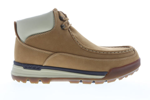 Lugz Breech MBREECK-2360 Mens Brown Nubuck Lace Up Casual Dress Boots Shoes