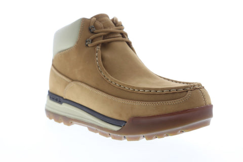 Lugz Breech MBREECK-2360 Mens Brown Nubuck Lace Up Casual Dress Boots Shoes