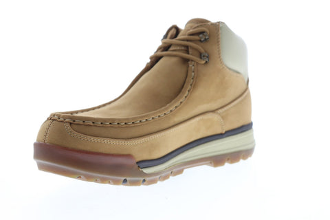 Lugz Breech MBREECK-2360 Mens Brown Nubuck Lace Up Casual Dress Boots Shoes