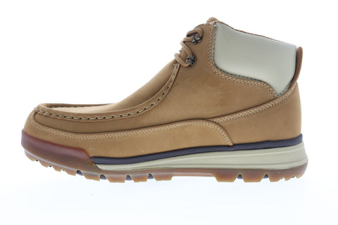 Lugz Breech MBREECK-2360 Mens Brown Nubuck Lace Up Casual Dress Boots Shoes