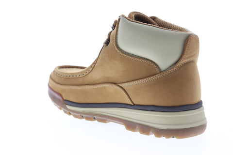Lugz Breech MBREECK-2360 Mens Brown Nubuck Lace Up Casual Dress Boots Shoes