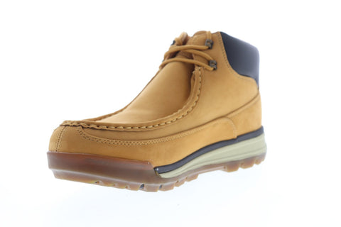 Lugz Breech MBREECK-747 Mens Brown Nubuck Lace Up Casual Dress Boots Shoes