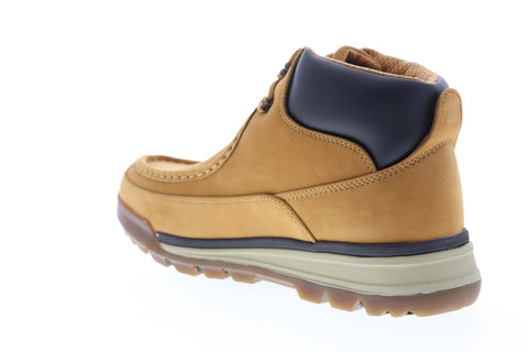 Lugz Breech MBREECK-747 Mens Brown Nubuck Lace Up Casual Dress Boots Shoes