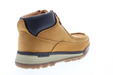 Lugz Breech MBREECK-747 Mens Brown Nubuck Lace Up Casual Dress Boots Shoes