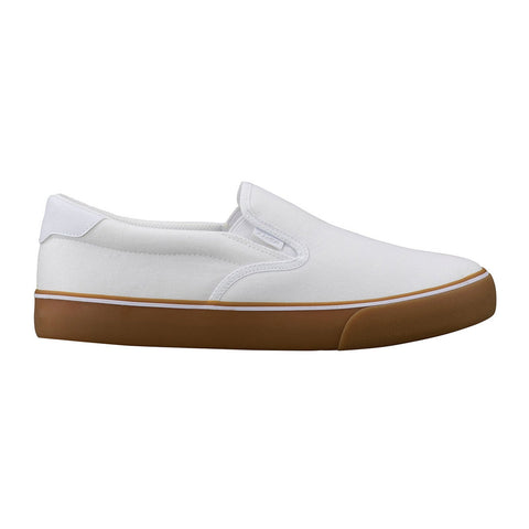 Lugz Clipper MCLPRC-150 Mens White Canvas Slip On Lifestyle Sneakers Shoes