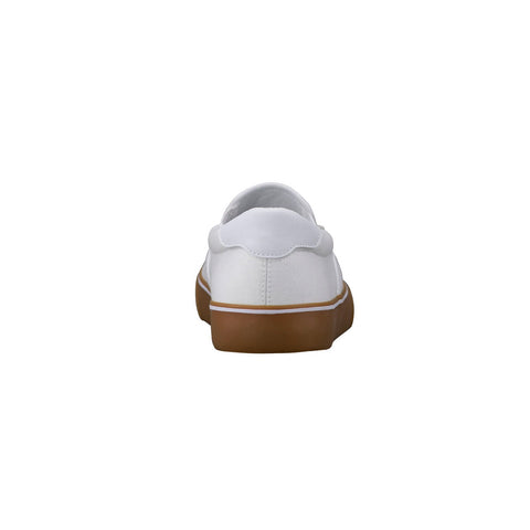 Lugz Clipper MCLPRC-150 Mens White Canvas Slip On Lifestyle Sneakers Shoes
