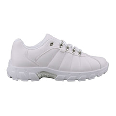 Lugz Compass MCOMPASV-1001 Mens White Synthetic Lifestyle Sneakers Shoes