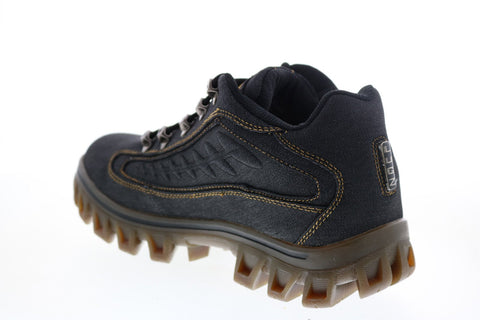 Lugz Dot.Com 2.0 Denim MDOT2DC-0320 Mens Black Lifestyle Sneakers Shoes