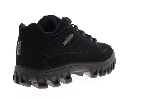 Lugz Dot.Com 2.0 MDOT2N-001 Mens Black Nubuck Casual Fashion Sneakers Shoes