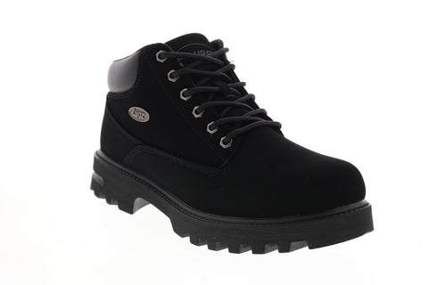 Lugz Empire Wr MEMPD-001 Mens Black Synthetic Lace Up Ankle Boots