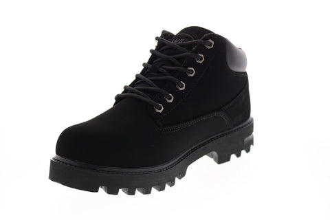 Lugz Empire Wr MEMPD-001 Mens Black Synthetic Lace Up Ankle Boots