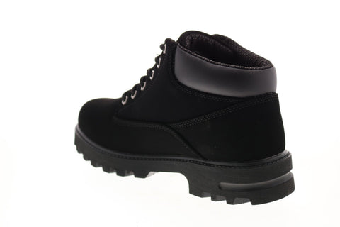 Lugz Empire Wr MEMPD-001 Mens Black Synthetic Lace Up Ankle Boots