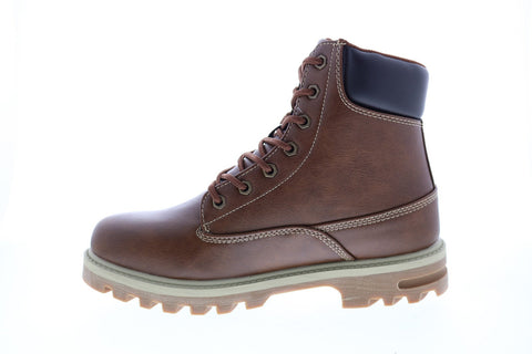 Lugz Empire Hi Wr MEMPHGV-7745 Mens Brown Synthetic Lace Up Casual Dress Boots