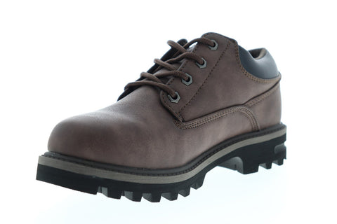 Lugz Empire LO WR MEMPLGV-241 Mens Brown Leather Casual Dress Boots Shoes
