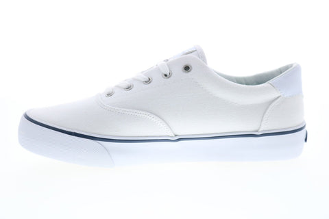 Lugz Flip MFLIPC-140 Mens White Canvas Lifestyle Sneakers Shoes