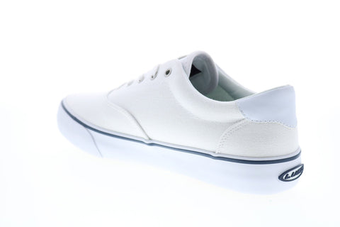 Lugz Flip MFLIPC-140 Mens White Canvas Lifestyle Sneakers Shoes
