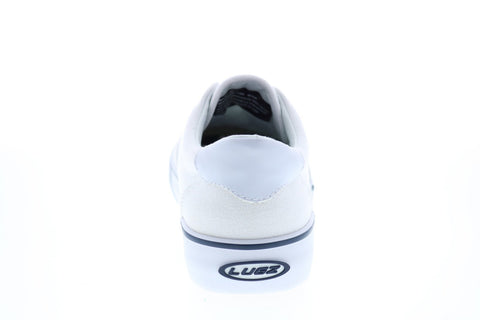 Lugz Flip MFLIPC-140 Mens White Canvas Lifestyle Sneakers Shoes