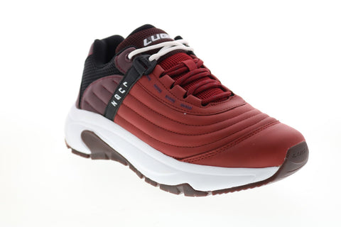 Lugz Gait MGAITD-6024 Mens Red Synthetic Lace Up Lifestyle Sneakers Shoes