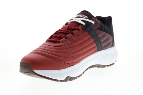 Lugz Gait MGAITD-6024 Mens Red Synthetic Lace Up Lifestyle Sneakers Shoes