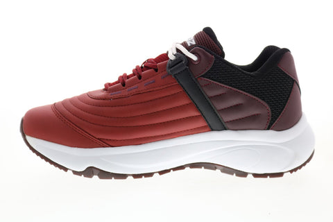 Lugz Gait MGAITD-6024 Mens Red Synthetic Lace Up Lifestyle Sneakers Shoes