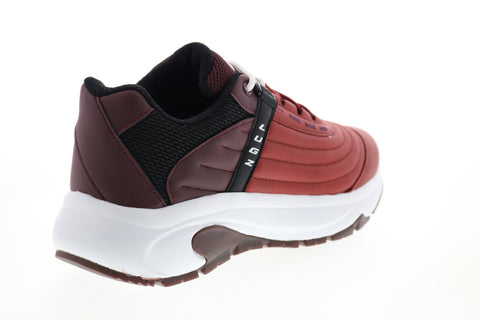 Lugz Gait MGAITD-6024 Mens Red Synthetic Lace Up Lifestyle Sneakers Shoes