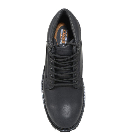 Lugz Gravel MGRAVMV-001 Mens Black Leather Lace Up Casual Dress Boots