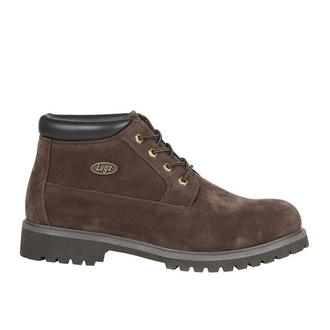 Lugz Huddle MHUDK-2531 Mens Brown Suede Lace Up Chukkas Boots