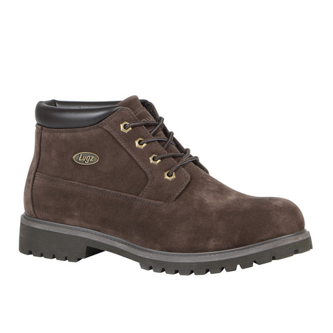 Lugz Huddle MHUDK-2531 Mens Brown Suede Lace Up Chukkas Boots