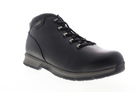 Lugz Jam X MJXV-069 Mens Black Leather Lace Up Casual Dress Boots Shoes