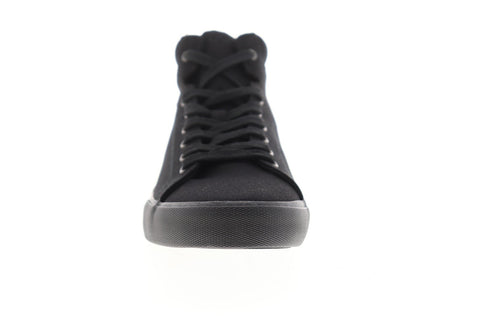 Lugz King HC MKINGHC-001 Mens Black Canvas Lace Up High Top Sneakers Shoes