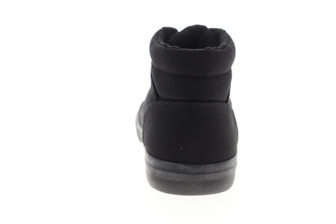Lugz King HC MKINGHC-001 Mens Black Canvas Lace Up High Top Sneakers Shoes