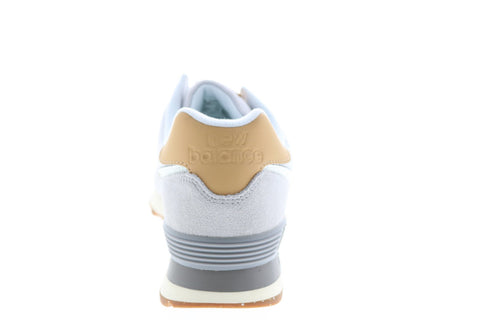 New Balance 574 ML574AC2 Mens Gray Suede Lifestyle Sneakers Shoes