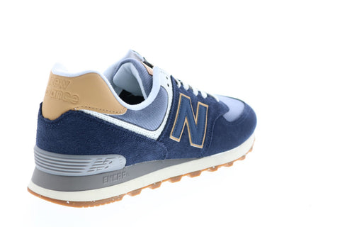 New Balance 574 ML574AB2 Mens Blue Suede Lifestyle Sneakers Shoes